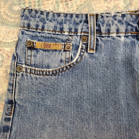 Vintage 90s L.E.I. Mid Rise Denim Shorts Size 11 - Picture 4 of 16